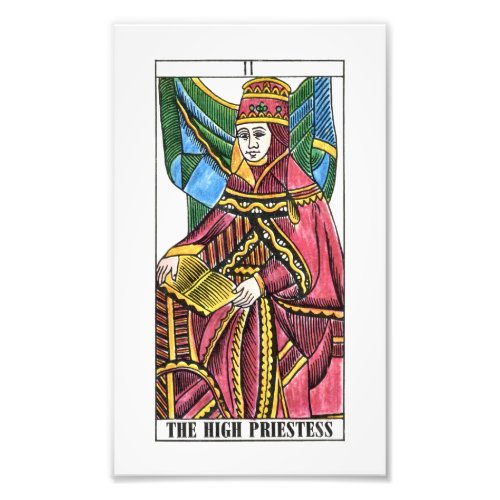The High Priestess Tarot Card Photo Print