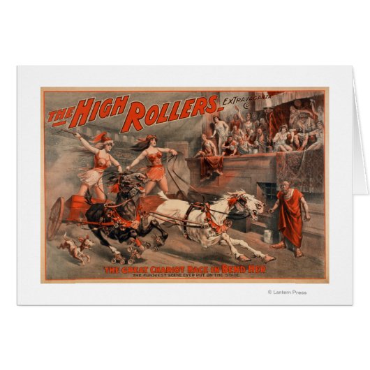 The High Rollers - Ben Hur "Bend Her" Theatre Cards (Front Horizontal)
