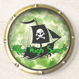 The High Seas Podcast Coaster