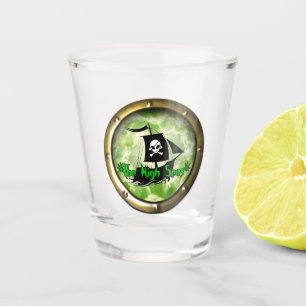 The High Seas Podcast Shot Glass