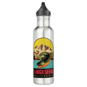 The High Sierra, California Stainless Steel Water Bottle