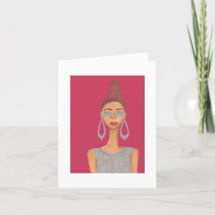 The Higher the Bun Thank You Card