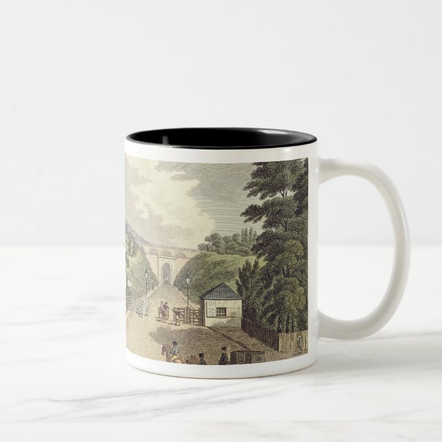 The Highgate Archway Two-Tone Coffee Mug (Right)