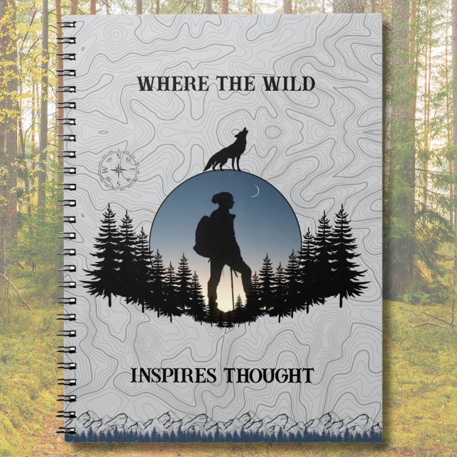 The Hiker's Reflection Adventure Travel Logbook Notebook (The Hiker's Reflection Logbook)