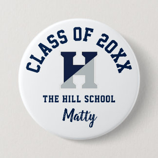 The Hill School Button Logo Custom Personalized