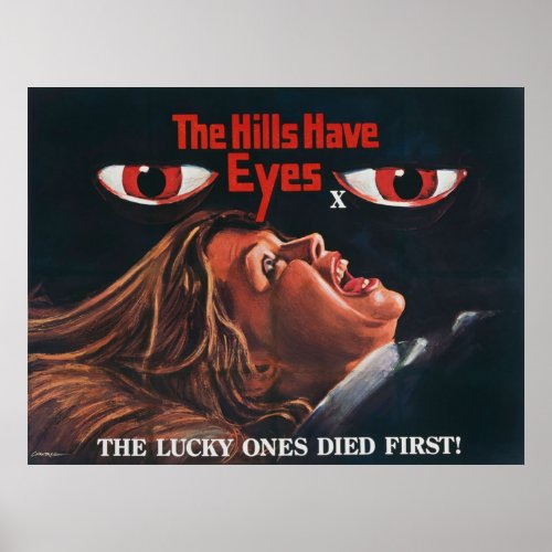 the hills have eyes original 1977 poster