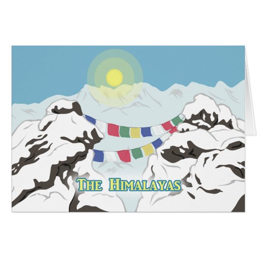 The Himalayas Cards (Front Horizontal)