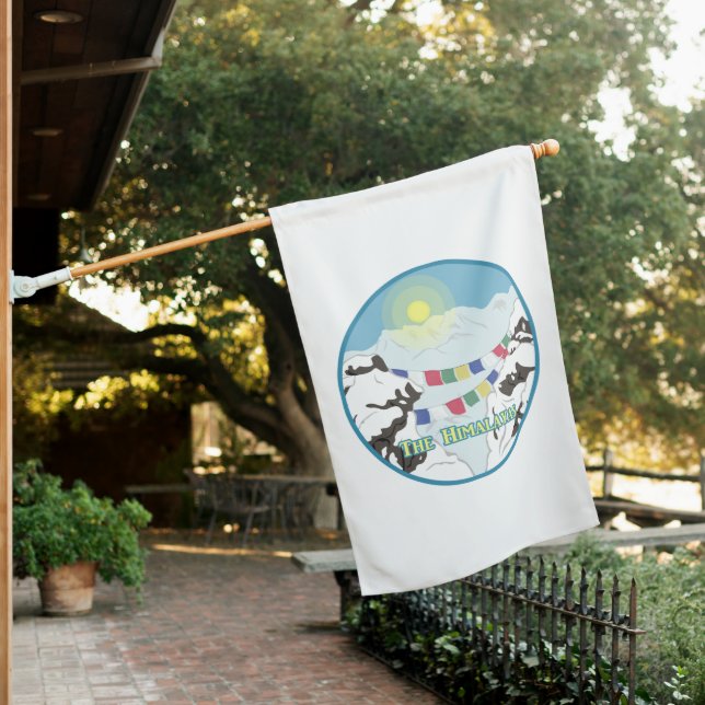 The Himalayas House Flag (In SItu)