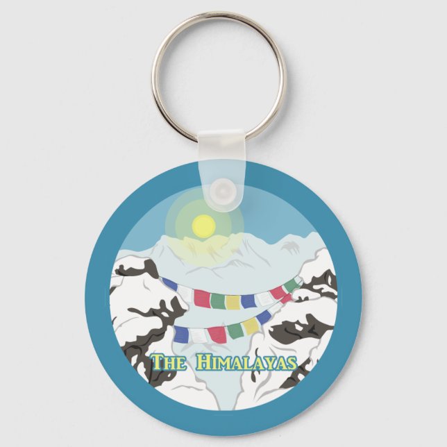 The Himalayas Keychain (Front)