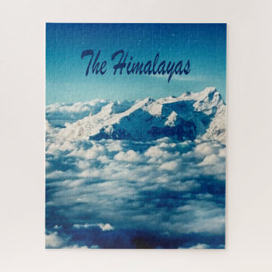 The Himalayas Mountains with Text Jigsaw Puzzle