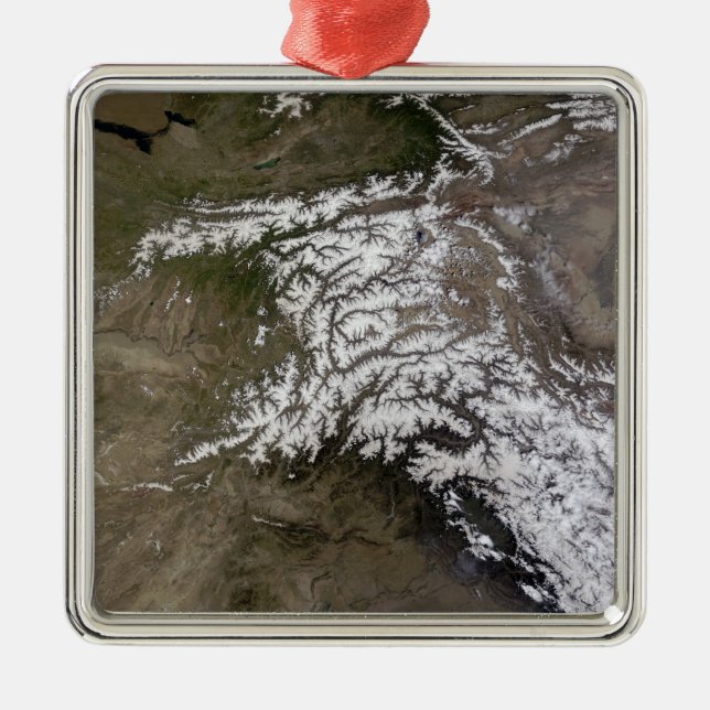 The Hindu Kush Metal Ornament (Front)