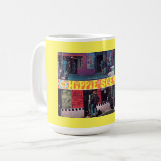 The Hippie Scene, Retro, Vintage Coffee Mug