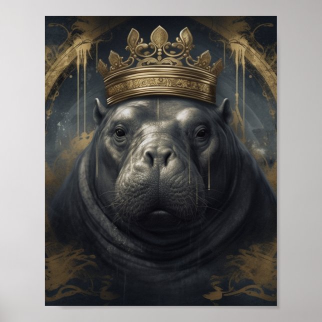 The Hippo King Poster (Front)