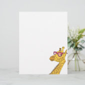 The Hipster Giraffe (Standing Front)