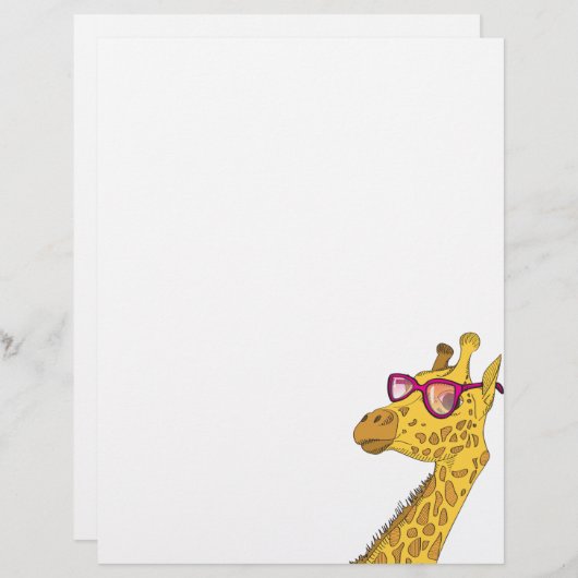 The Hipster Giraffe (Front/Back)