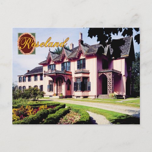 The historic Roseland Cottage Connecticut Postcard
