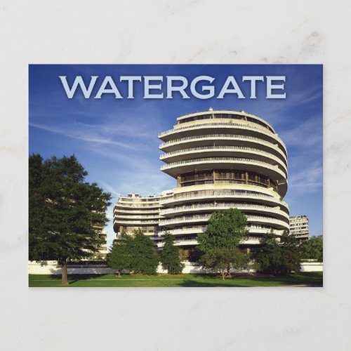 The Historic Watergate Hotel Washington DC Postcard
