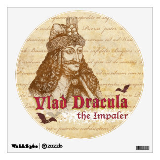 The historical Count Dracula Wall Sticker