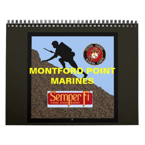 The history about the Marines of Montford Point Calendar