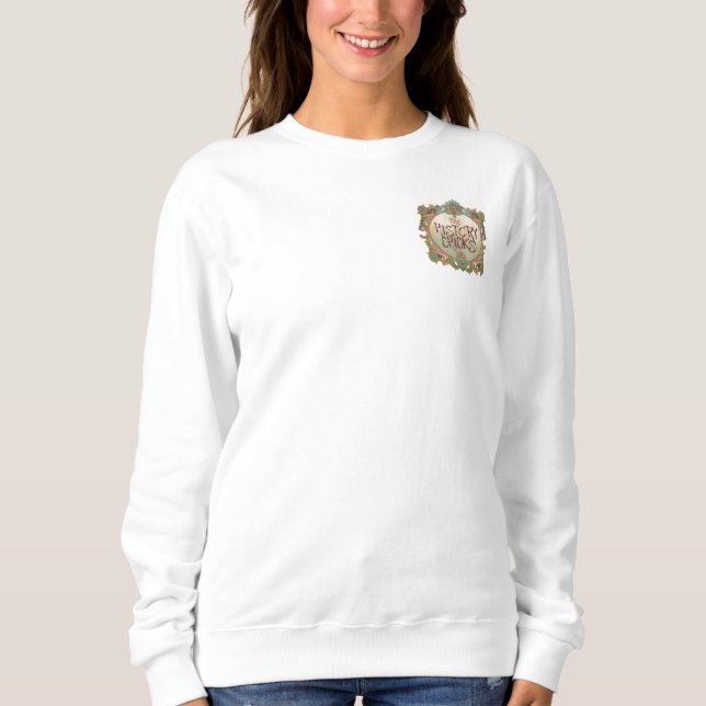 The History Chicks Logo shirt, pocket graphic Sweatshirt (Front)