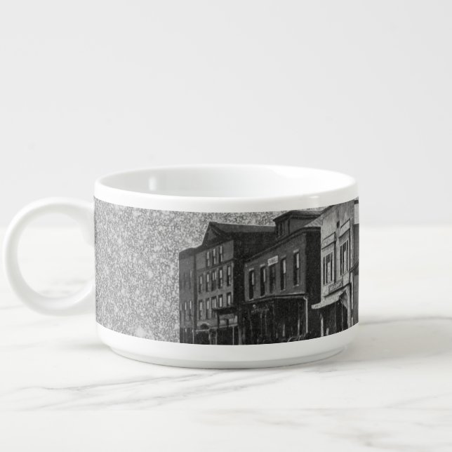 The History of Pepperell Massachusetts Glam Bowl (Right)