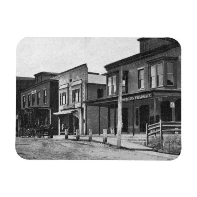 The History of Pepperell Massachusetts Magnet (Horizontal)