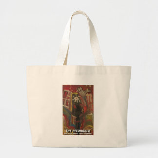 the hitchiker large tote bag