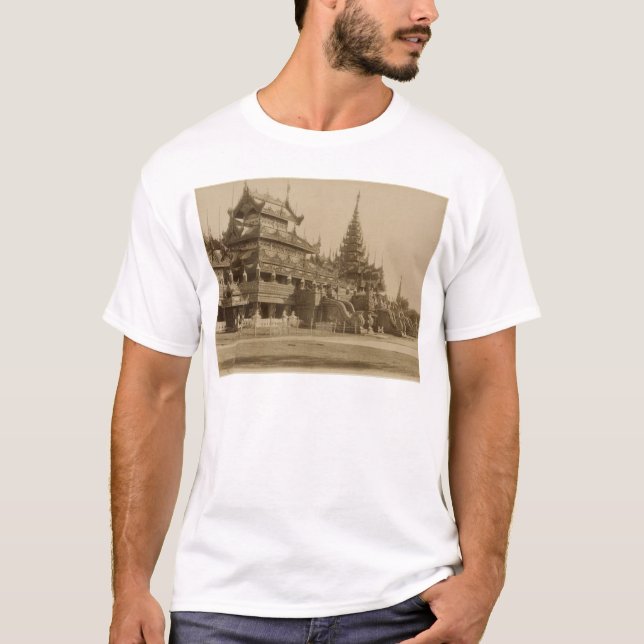 The Hman Kyaung or the glass monastery, Burma T-Shirt (Front)