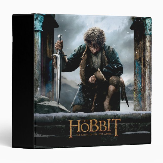 The Hobbit - BILBO BAGGINS™ Movie Poster Binder (Front/Spine)