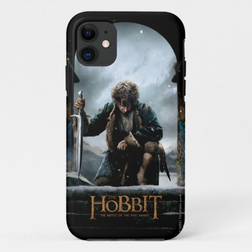 The Hobbit _ BILBO BAGGINS Movie Poster iPhone 11 Case