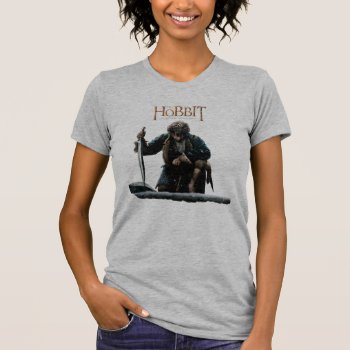 The Hobbit - Bilbo Baggins™ Movie Poster T-shirt by thehobbit at Zazzle