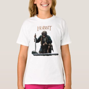 The Hobbit - Bilbo Baggins™ Movie Poster T-shirt by thehobbit at Zazzle