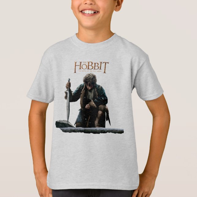 The Hobbit - BILBO BAGGINS™ Movie Poster T-Shirt (Front)