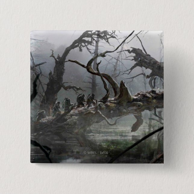 THE HOBBIT : DESOLATION OF SMAUG™ Concept Art 4 Pinback Button (Front)