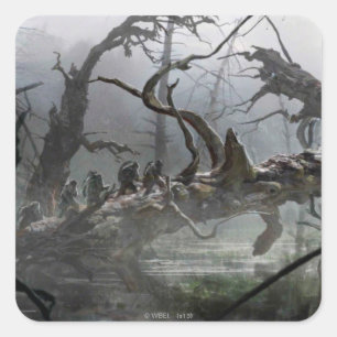 THE HOBBIT : DESOLATION OF SMAUG™ Concept Art 4 Square Sticker