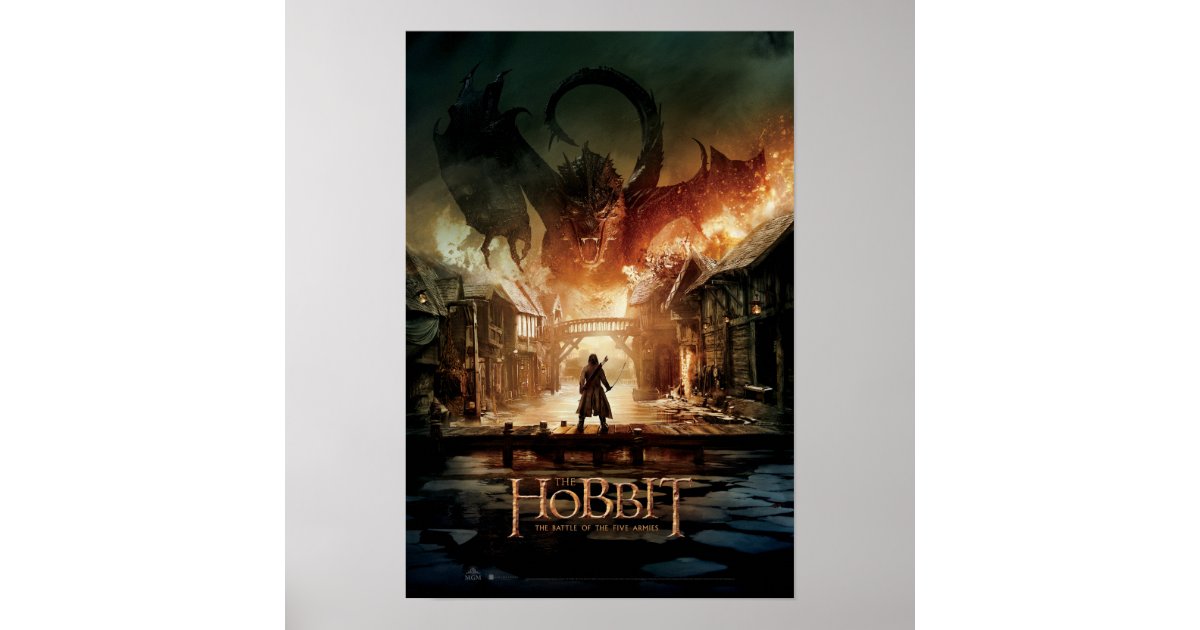 The Hobbit - Laketown Movie Poster | Zazzle