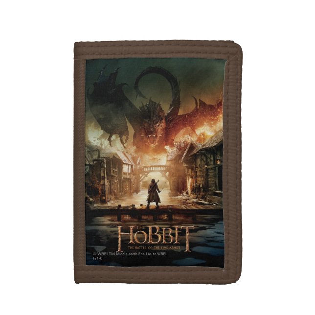 The Hobbit - Laketown Movie Poster Tri-fold Wallet (Front Vertical)