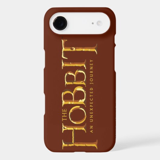 The Hobbit Logo Gold Case-Mate iPhone Case (Back)