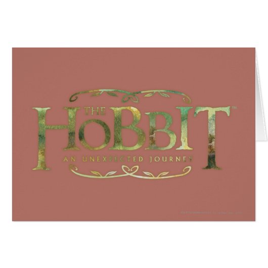 The Hobbit Logo Green Cards (Front Horizontal)
