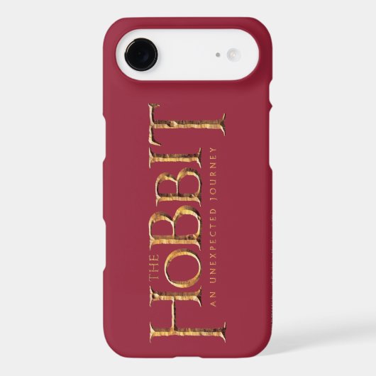 The Hobbit Logo Textured Case-Mate iPhone Case (Back)
