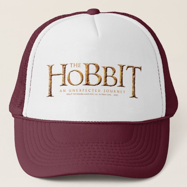 The Hobbit Logo Textured Trucker Hat (Front)