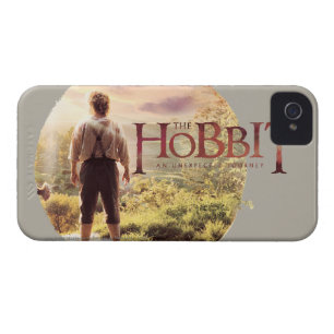 The Hobbit Logo with BILBO BAGGINS™ Back iPhone 4 Case