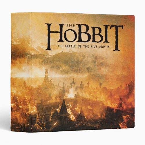 The Hobbit THE BATTLE OF FIVE ARMIES Logo 3 Ring Binder