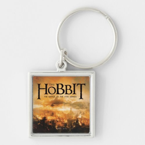 The Hobbit THE BATTLE OF FIVE ARMIES Logo Keychain