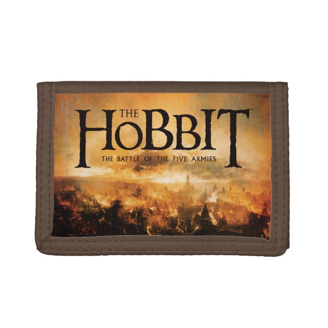 The Hobbit: THE BATTLE OF FIVE ARMIES™ Logo Tri-fold Wallet (Front)