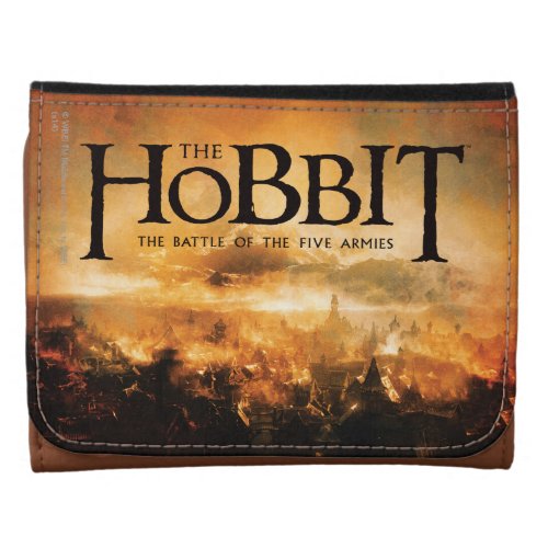The Hobbit THE BATTLE OF FIVE ARMIES Logo Wallet
