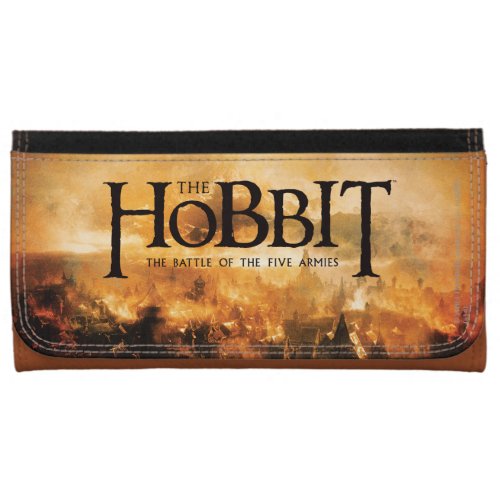 The Hobbit THE BATTLE OF FIVE ARMIES Logo Wallet