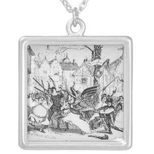 The Hobby-Horse Silver Plated Necklace