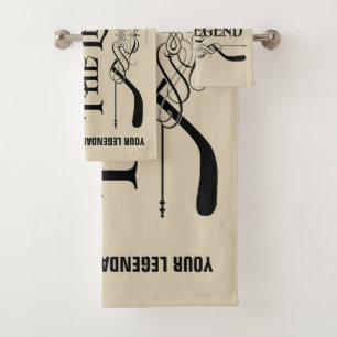 The (Hockey) Legend Bath Towel Set