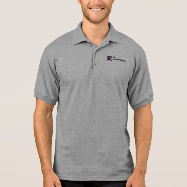 Men's Hockey Polo Shirts Zazzle